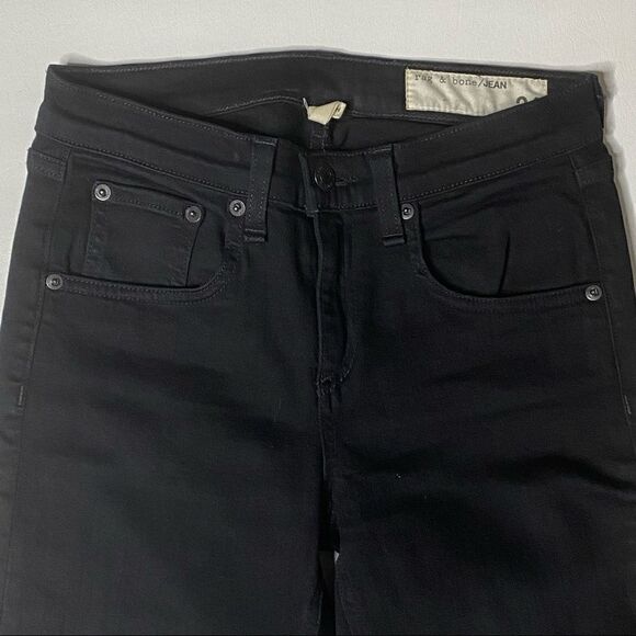 Rag & bone | Black High Rise Skinny Jeans - Picture 2 of 6